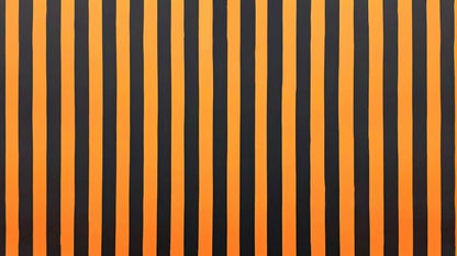 Papel pintado de rayas naranjas y negras