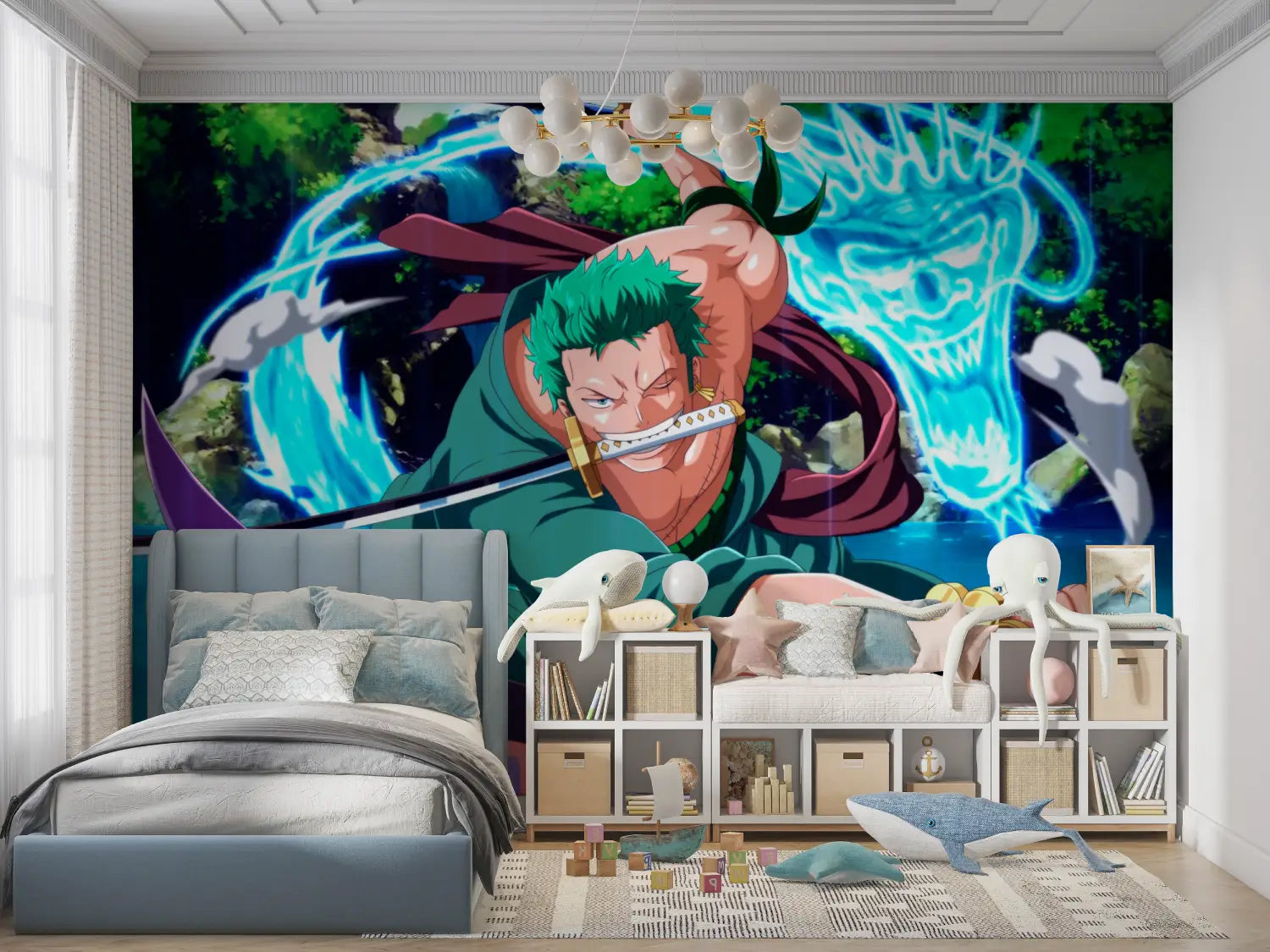 Papel Pintado de Roronoa Zoro - papel pintado de niño