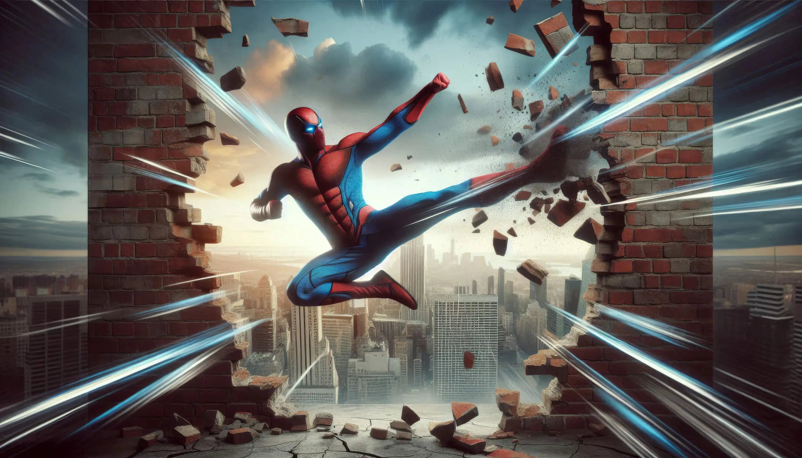 Papier Peint Spiderman 3D