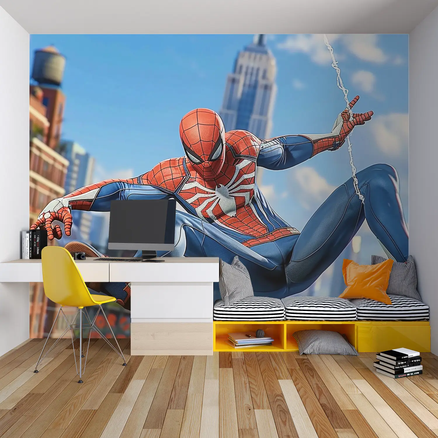 Papel Pintado Infantil Spiderman - Second Image