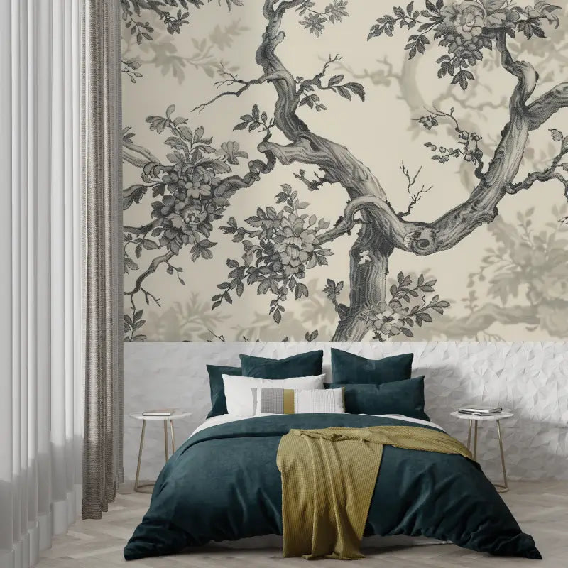 Toile De Jouy Papel Pintado 3d - papel pintado