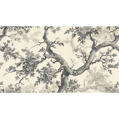 Papel Pintado 3d De Toile De Jouy