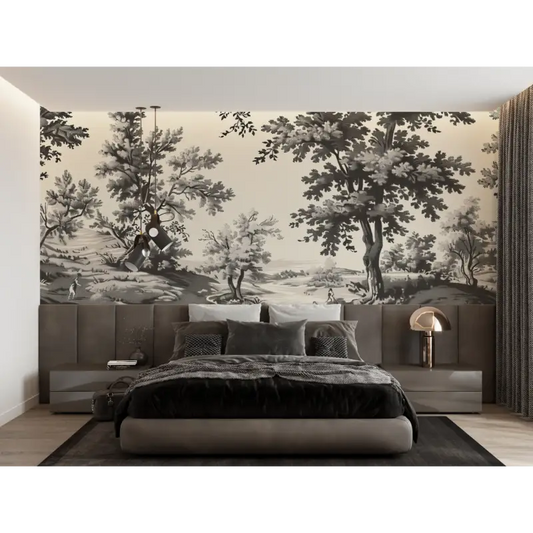 Papel pintado para adultos Toile De Jouy - papel pintado
