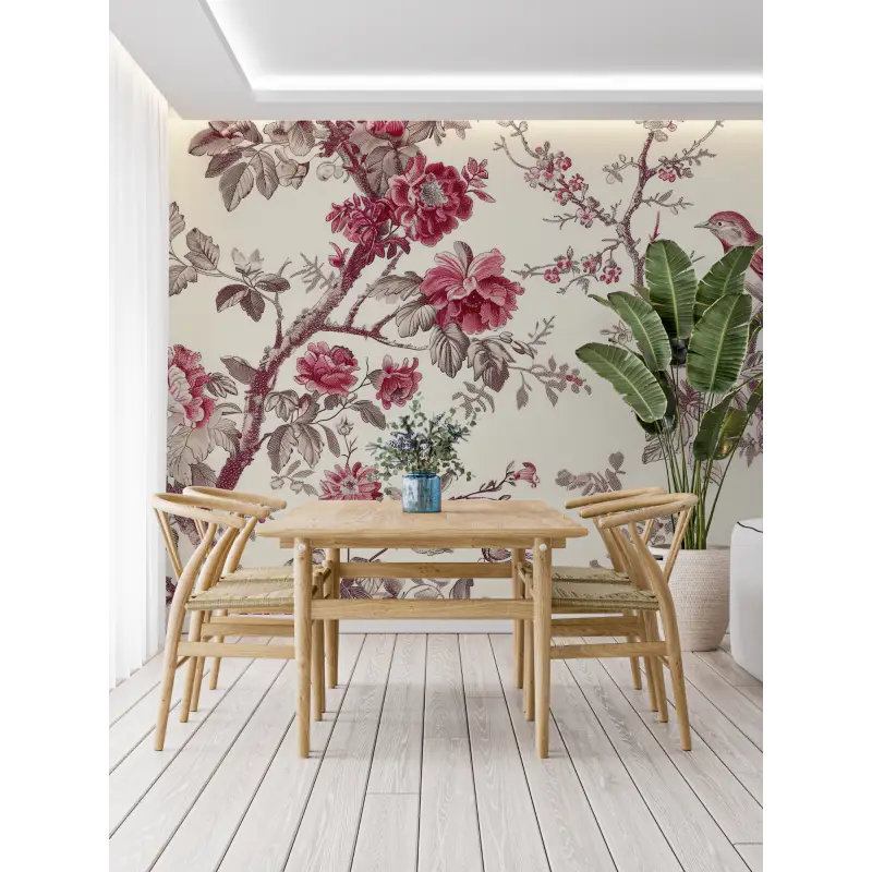 Toile De Jouy Rozenbehang - Second Image