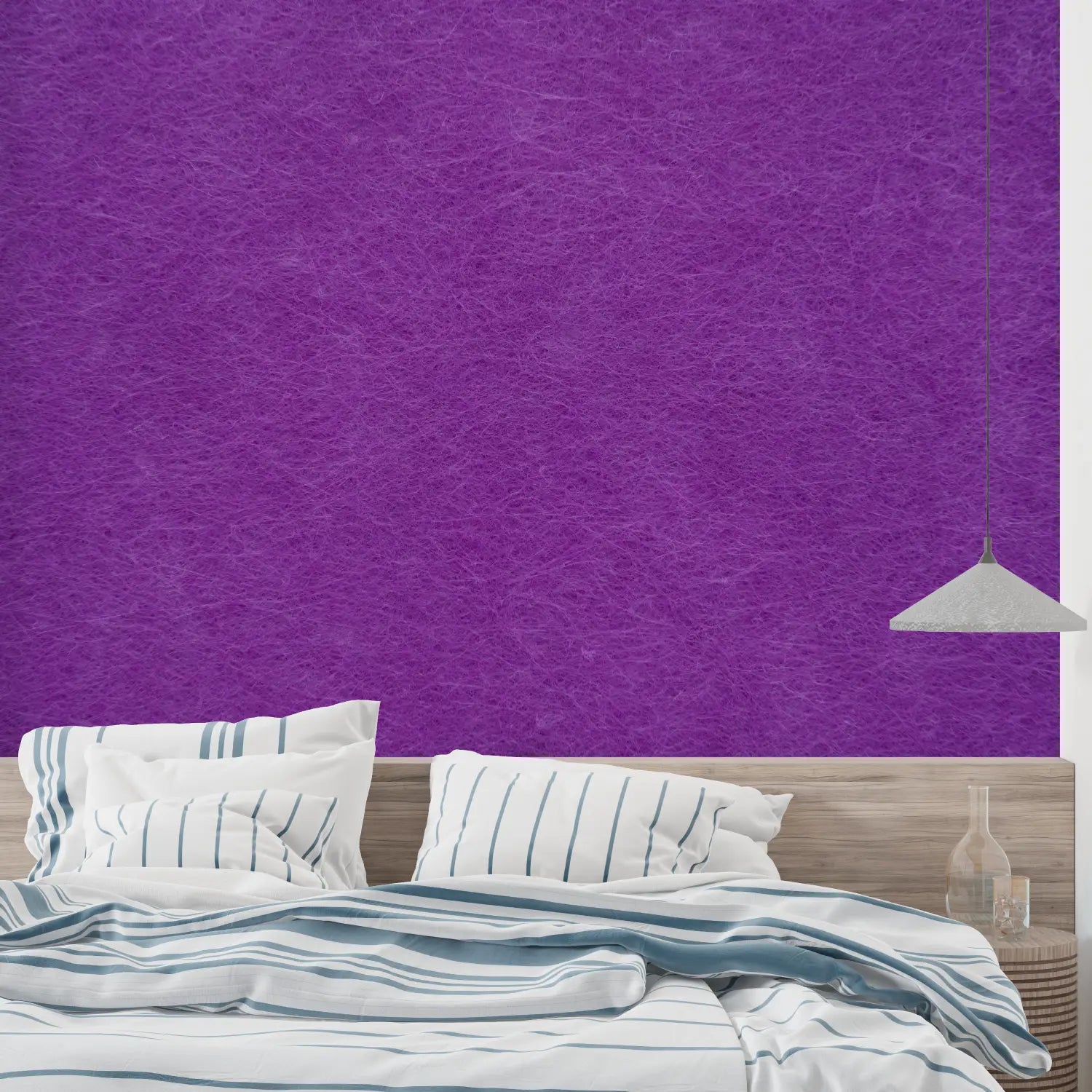 Papier Peint Violet Texturé - mural