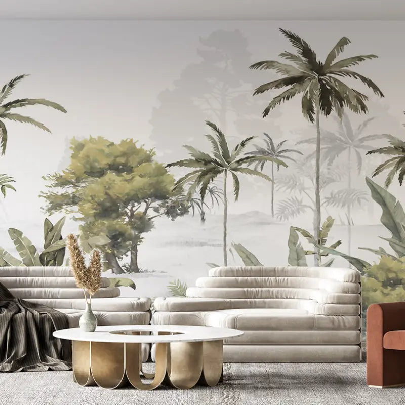 Papel Pintado de bosque tropical