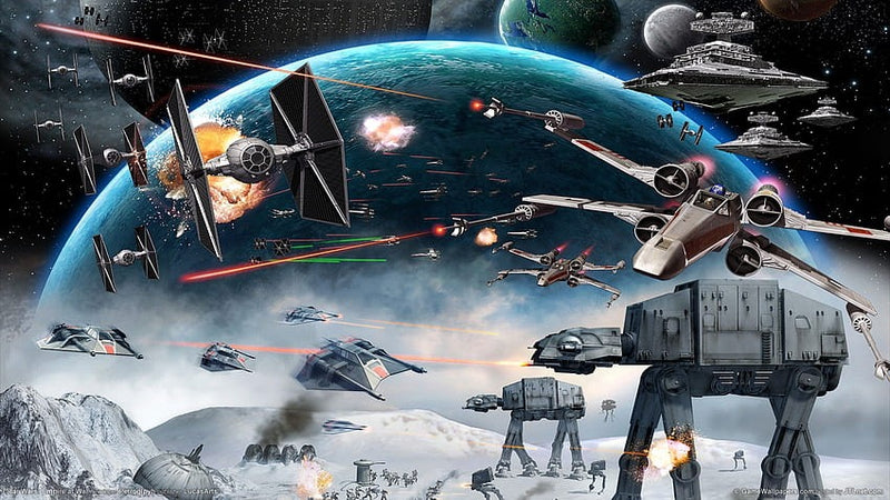 Fondo de pantalla de Star Wars 3D