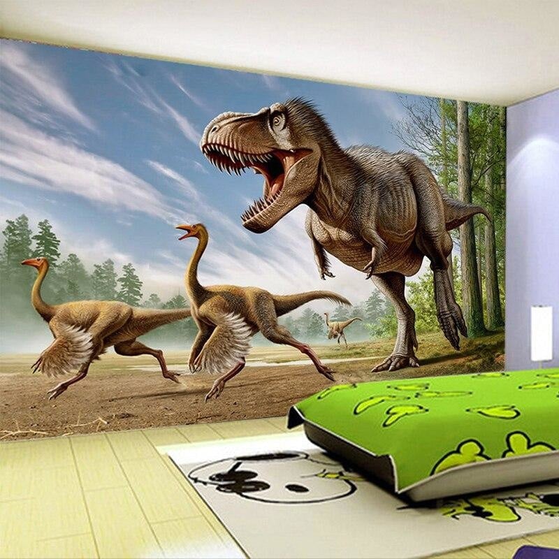 Chambre Papier Peint Dinosaure