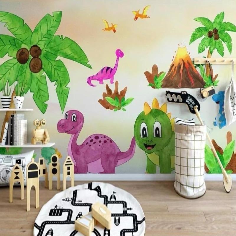 Papel pintado con dinosaurios - Second Image