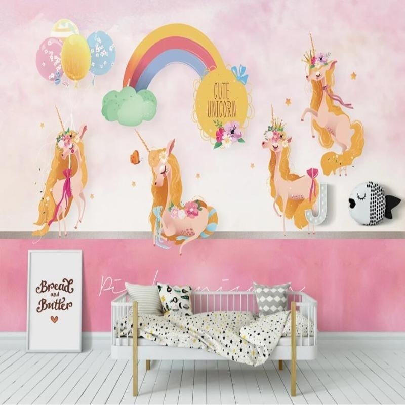 Papier Peint Licorne Cute