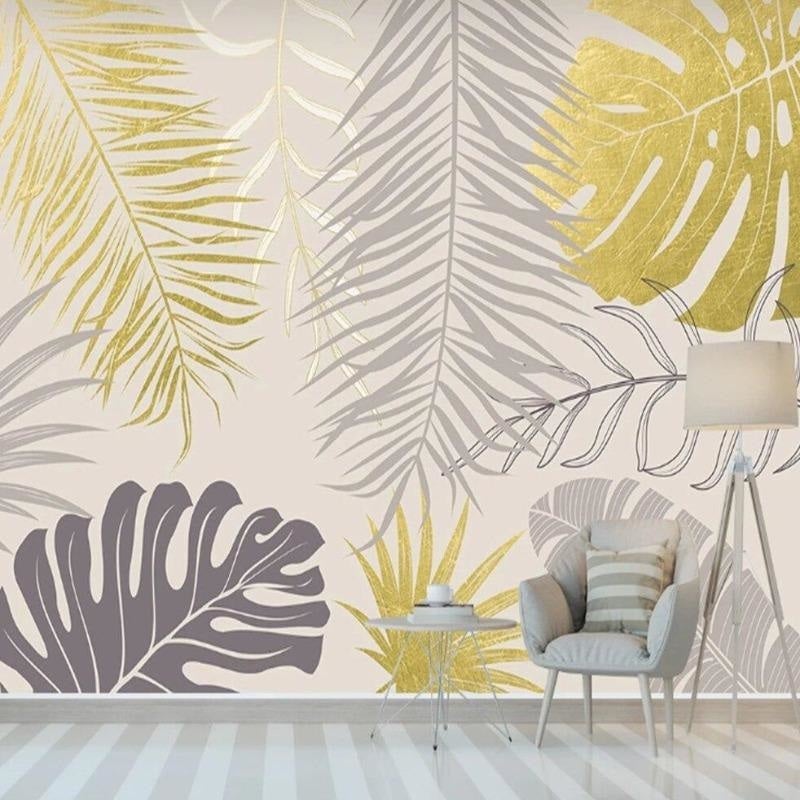 Papel pintado de decoración tropical - Second Image